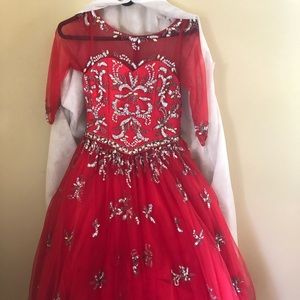 Beauty pageant dress